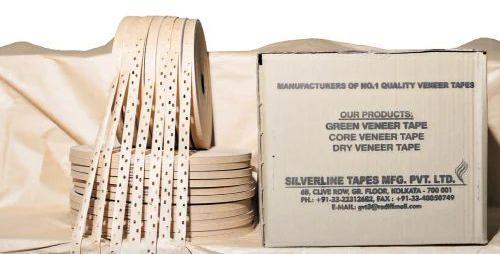 17mm Core Veneer Paper Tape, Color : Brown