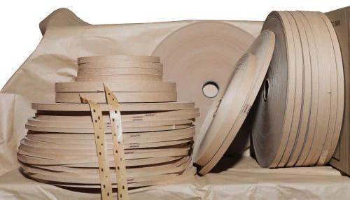 17mm Core Veneer Perforated Tape, Color : Brown