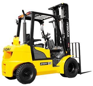 20/25/30/33dt-7 Diesel Forklift, Tube Type : Tubeless