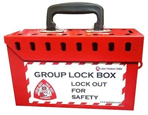 Metallic GROUP LOCKOUT BOX, Feature : Corrosion-resistance, Durable, Sturdy Structure
