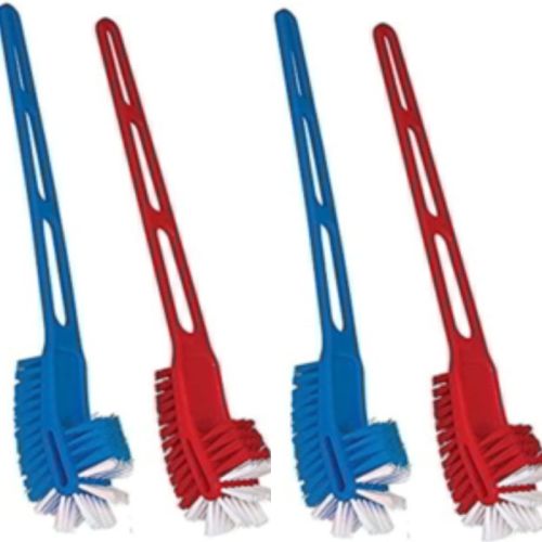 PVC Plastic Toilet Brushes Geo 18inch, Bristle Material : HDPE