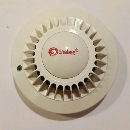 Onebee White ABS Wireless Smoke Detector