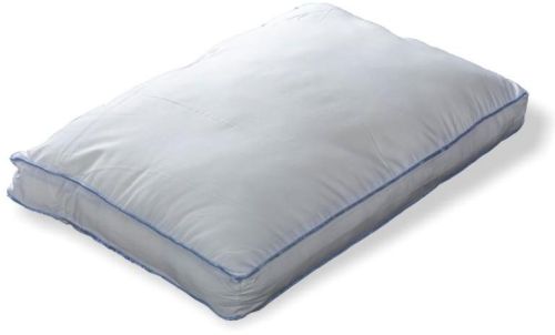 White Cotton Plain Premium Fiber Pillow, For Hotel, Home, Technics : Machine Made