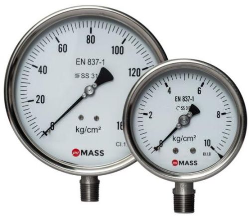 WPS Pressure Gauges, Dial Size : 63mm, 100mm, 115mm, 150mm, 250mm
