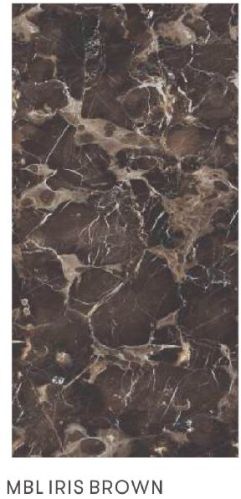 NUVANTA Porcelain Vitrified Tile ARIS BROWN, Size : 600x1200 MM
