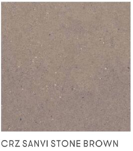 Vitrified Tile SANVI STONE BROWN, Size : 600*600MM