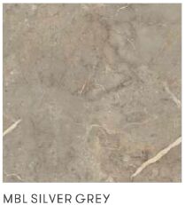 NUVANTA Porcelain Vitrified Tile SILVER GREY, Size : 600*600 MM