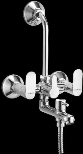 Wall Mixer 3 In 1 With L Bend For Overhead Showers