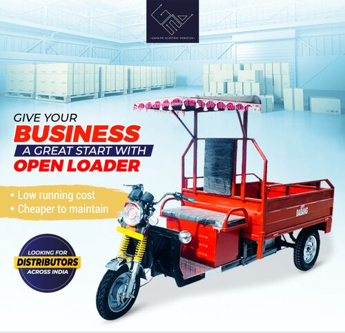 DABANG Open E Rickshaw Loader
