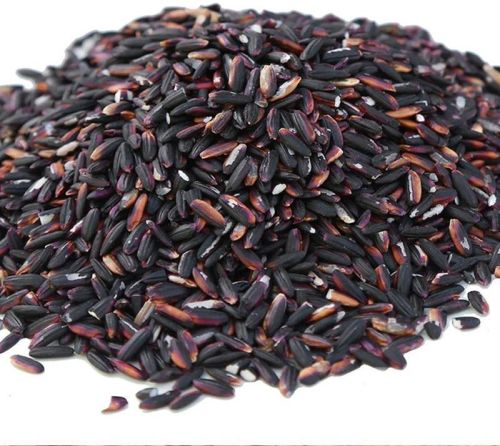 Natural Black Rice, For Human Consumption, Packaging Type : Jute Bags