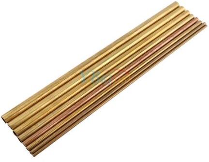 Polished Bhavani Brass Tubes, Length : 100-200mm