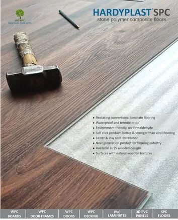 PVC Laminate Flooring, Size : 8 X 4 Feet