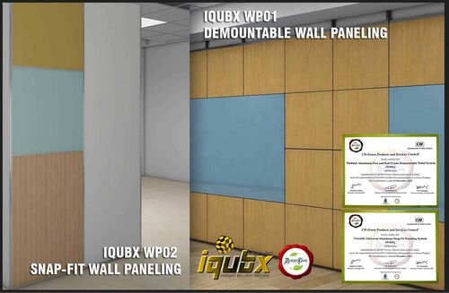 Wall Paneling System, Features : 100% Recycled