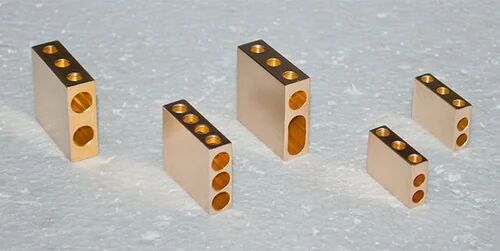 Brass Terminal Block, Color : Golden