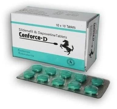 Cenforce D Tablets, Packaging Type : Box