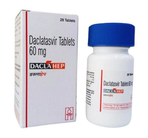 Daclahep 60mg Tablets, Packaging Type : Bottle