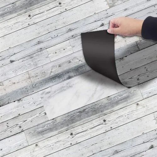 Rubber Plain Vinyl Flooring Rolls, Color : White Etc