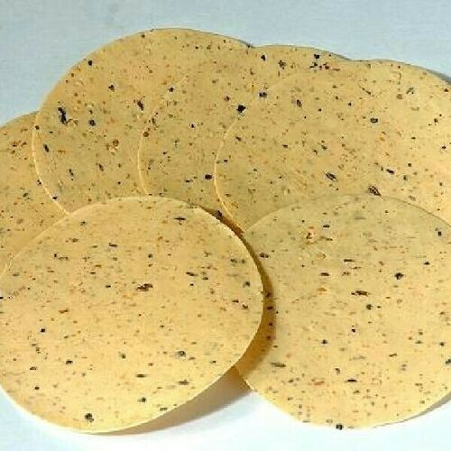 Crispy Black Pepper Papad, Shelf Life : 3Months