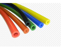 Round Colored Rubber Tubes