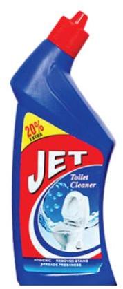 JET 600 Ml Toilet Cleaner, Packaging Type : Plastic Bottle