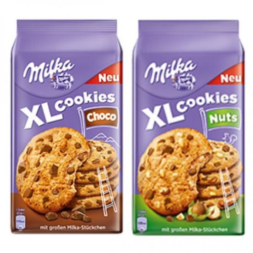 MILKA COOKIES HAZELNUT XL 184g
