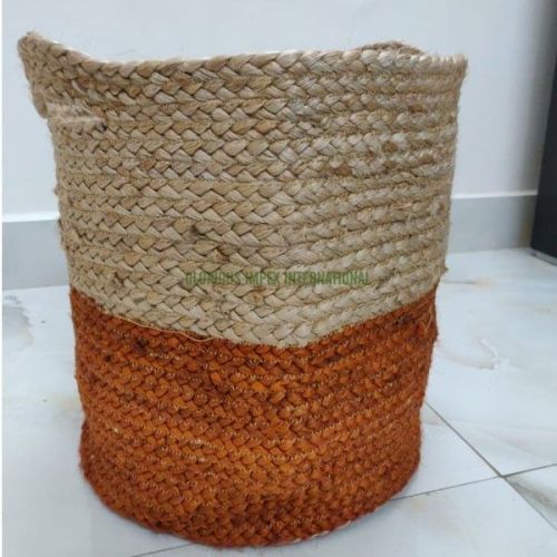 JBM 43 Jute Basket, For Home, In Laundry, Kitchen, Feature : Easy To Carry, Eco Friendly, Superior Finish