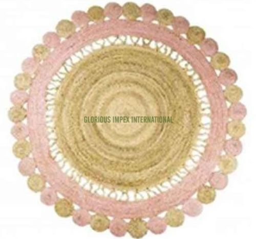 UF-108 Jute Rugs, For Bedroom, Home, Home Decor, Hotel, Indoor Decoration, Kitchen, Office, Restaurant