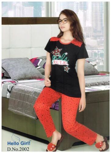 Printed Ladies Night Suit, Size : Free Size