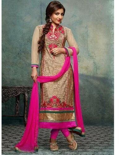 Party Wear Churidar Suit