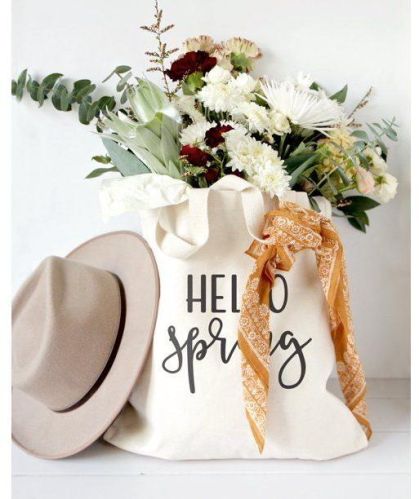 Handmakers Canvas Return Gift Bag, Size : 11x6