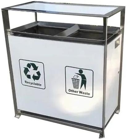 Stainless Steel Recycle Bin, For Business Parks, Factories, Public Places