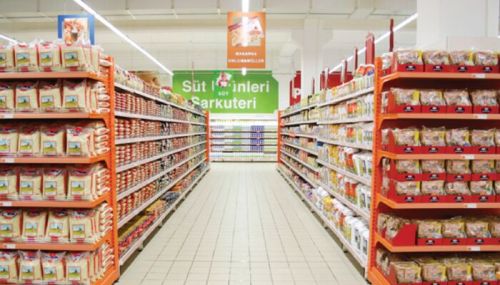Supermarket WALL AND GONDOLA SHELVING UNITS