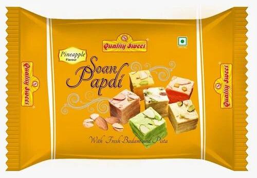 Pineapple Soan Papdi, Packaging Type : 250 Grm
