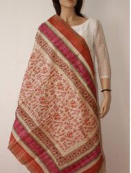 Tussar Ghicha Silk Dupatta, Feature : Anti-Wrinkle, Impeccable Finish, Shrink Resistance