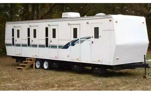 MS Portable Toilet Cabin, Size : 40 X 10 X 9 Feet