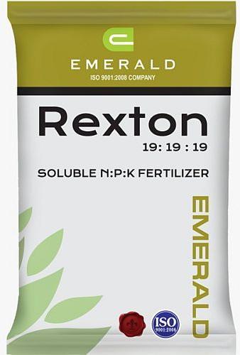 19:19:19 Rexton NPK Soluble Fertilizer, Brand Name : Emerald