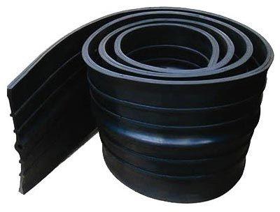 Black PVC Waterstops, For Construction, Expansion Joint, Joint, Pattern : Striped