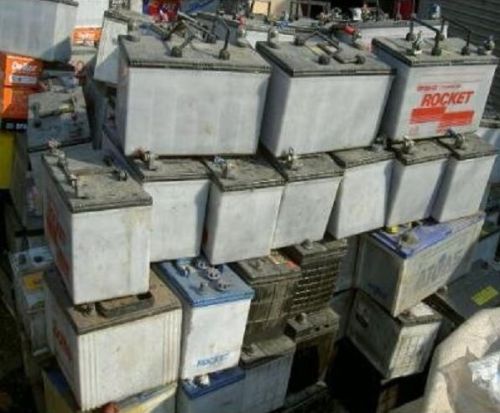 Drained Lead Acid Battery Scrap