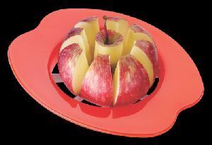 Plastic Apple Cutter, Color : Dark Pink