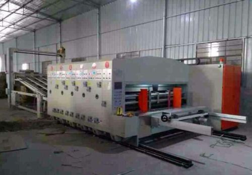 CARTON BOX PRINT DIE CUT SLOT MACHINE