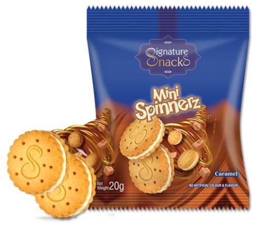 Delicious Biscuits Caramel-Creamg