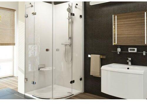 Glass Shower Enclosure, Color : Transparent