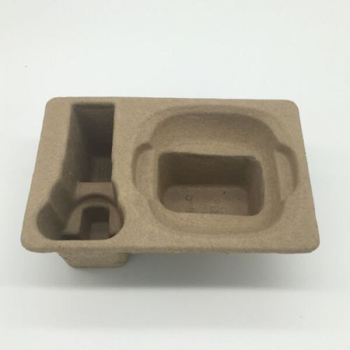 Disposable Waste Paper Pulp Molded Electronics Tray