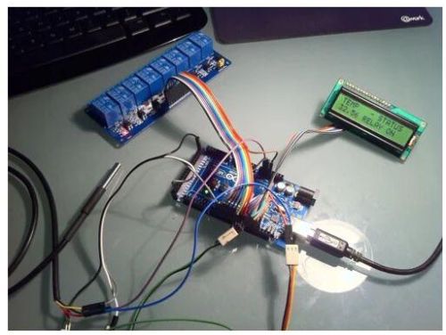 -55 to +125 DegreeC Temperature Sensor Module, Length : 21 mm