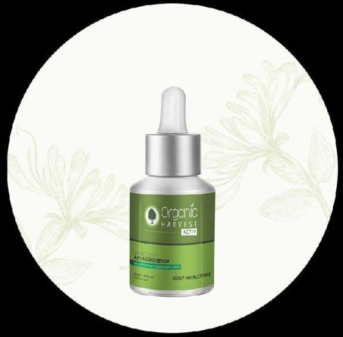 Organic Harvest Juvenescence Anti Ageing Serum, For Face Skin, Packaging Size : 20 Ml