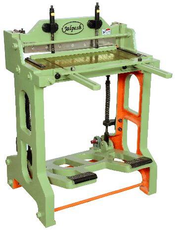 JALPESH Manual Treadle Guillotine Shearing Machine, Color : Everest Green