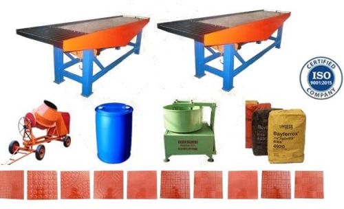 Interlocking Tiles Making Machine