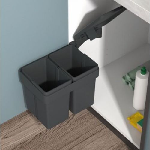 Swing Out Waste Bin Rectangular (Double)