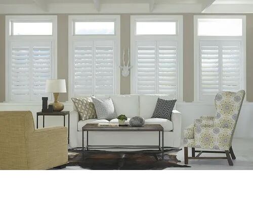 PVC Window Shutter, Open Style : Swing