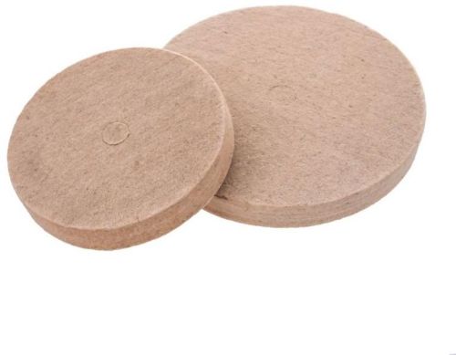 Brown Buff Wheel, For Polishing, Shape : Round